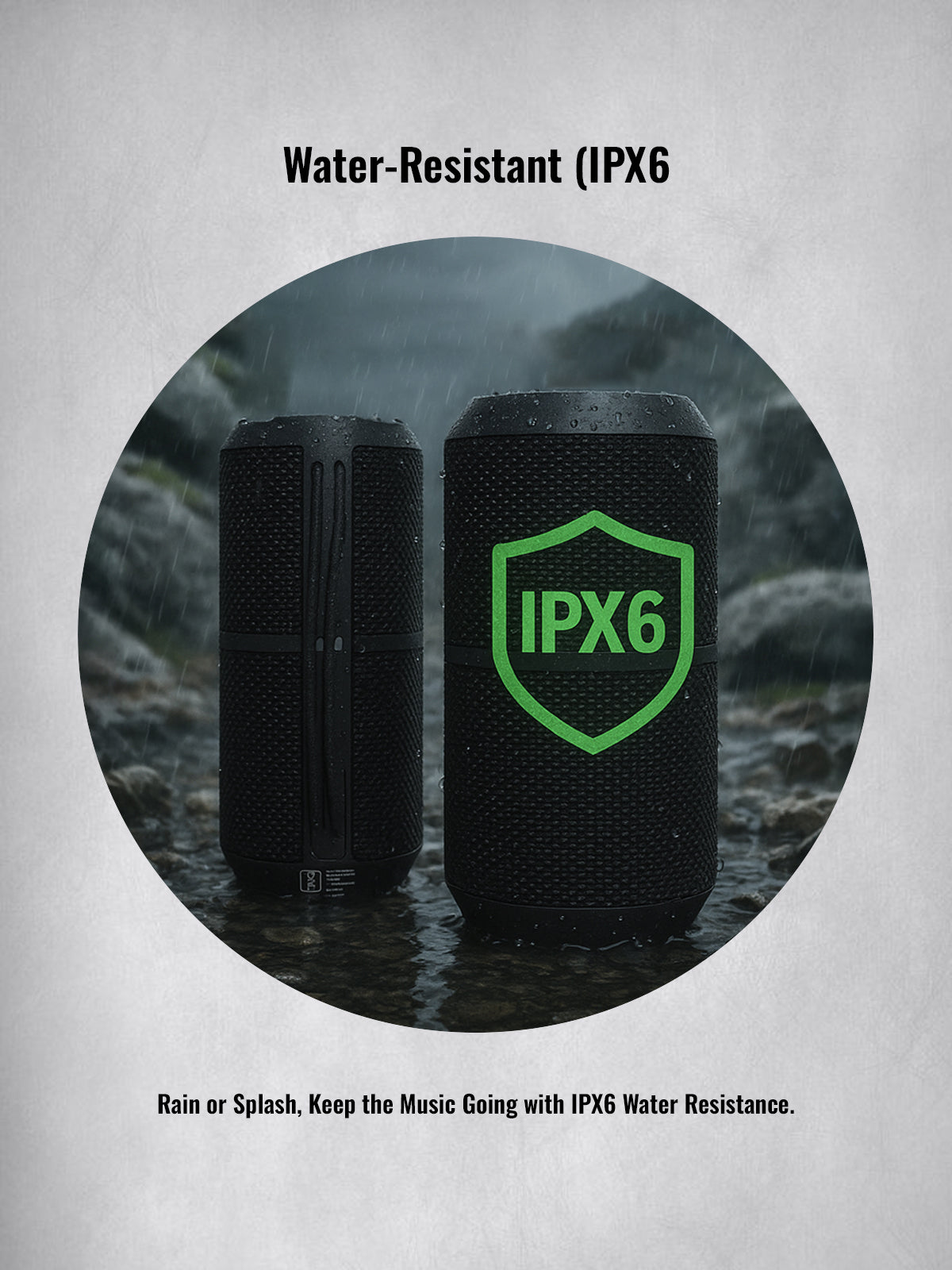 JAMBOX 30W Bluetooth Party Speaker – Portable Wireless Speaker with 10 Hours Playtime & IPX6 Water-Resistant Design