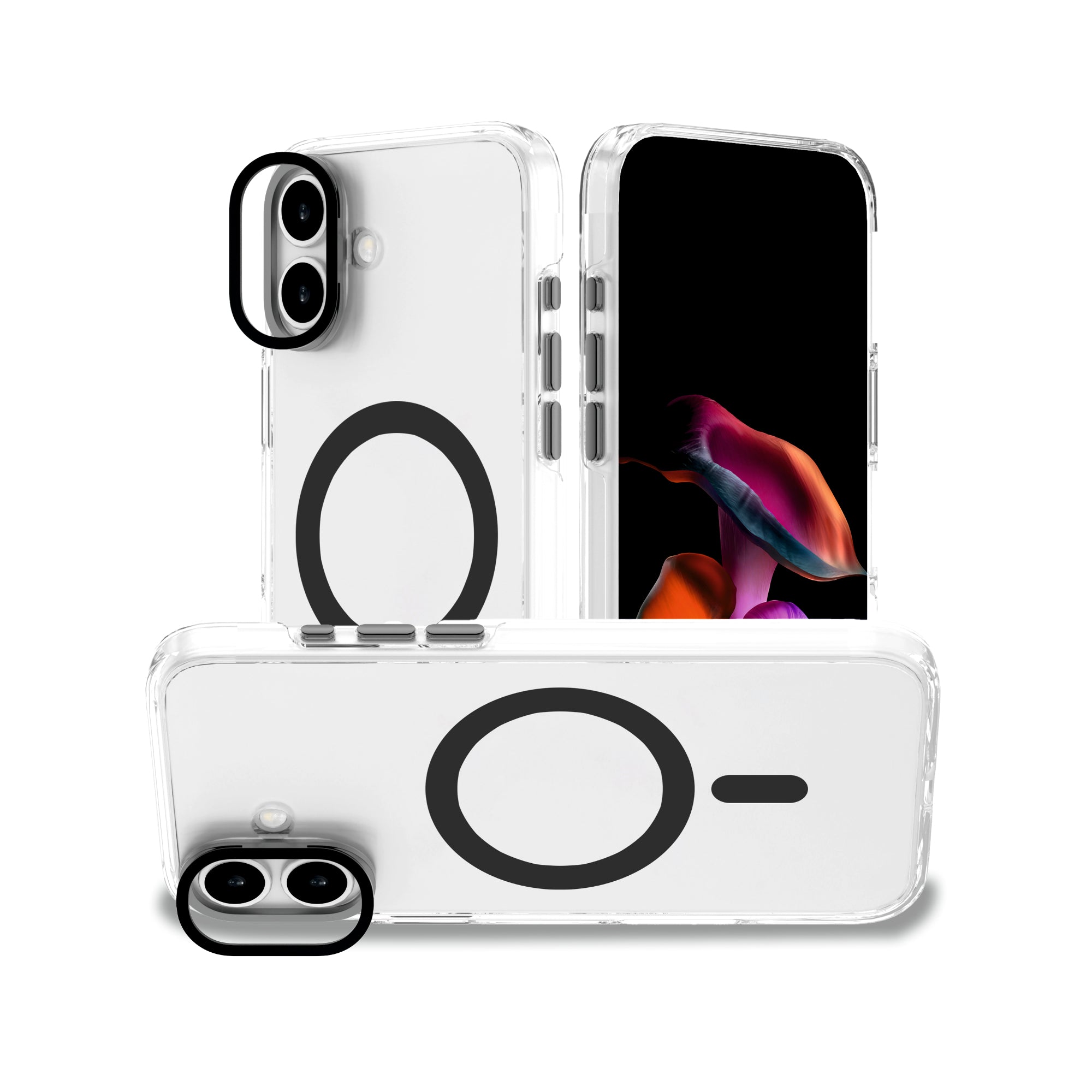 VIGO SNAP KICKSTAND Mag-Safe Compatible Case for iPhone 16 - Free Tempered Glass Worth Rs. 1599!
