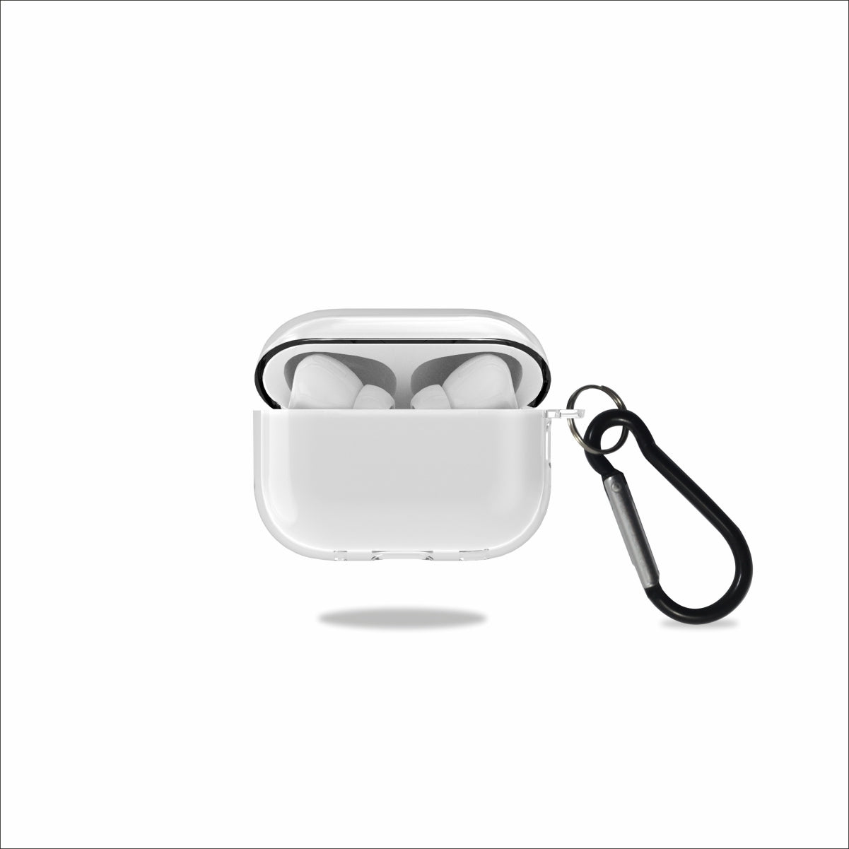 Crystal Case for AirPods Pro 2.