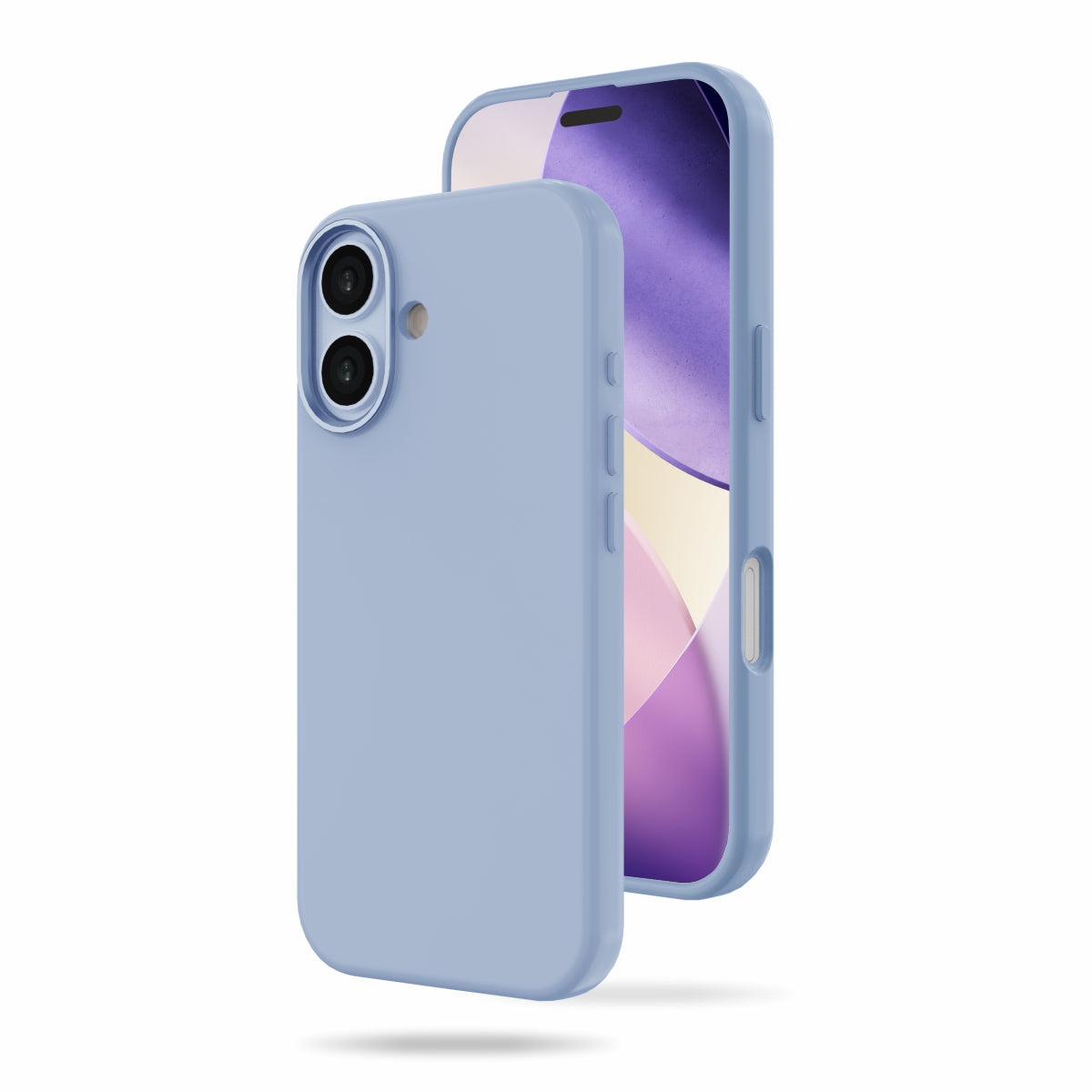 Capri Case for iPhone 17 Liquid Silicone Case with Metal Camera Ring and Buttons