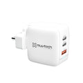 67W Triple Port Laptop Charger & Power Adapter (2 Type-C + USB-A) β Fast Charging for Laptops & Devices
