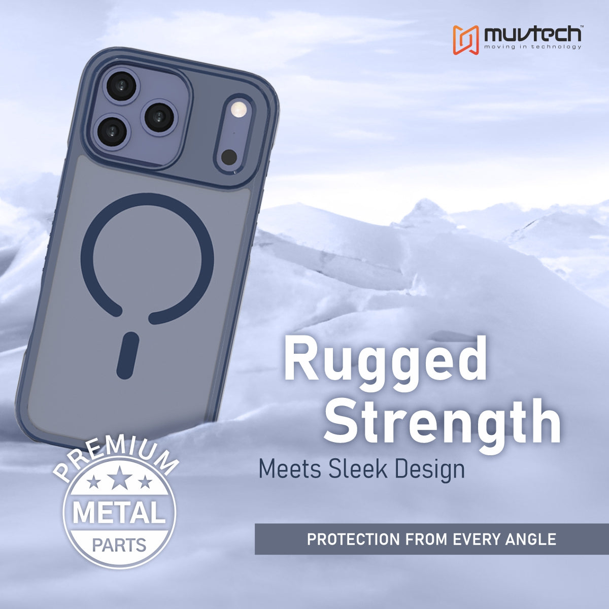 Defense Case for iPhone 17 Pro/Pro Max Anti-shock Case with Airbags on all Corners For Ultimate Protection