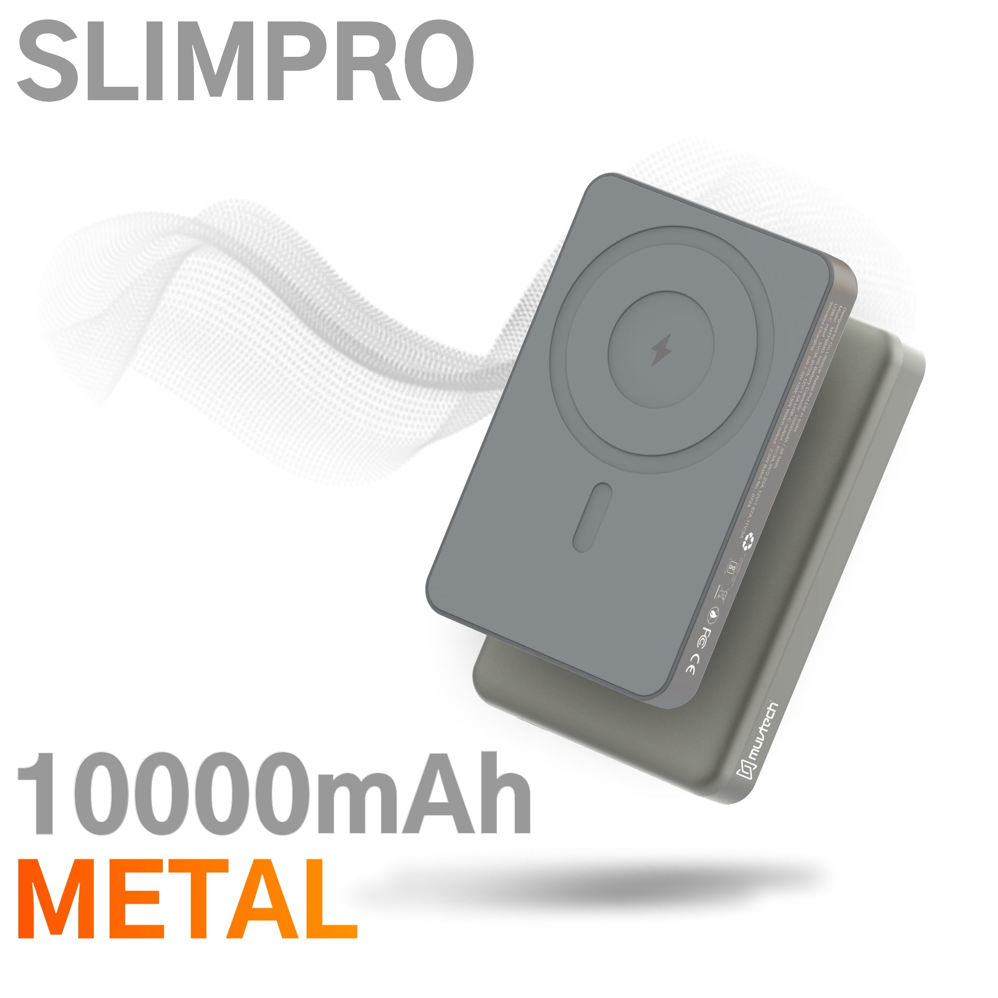 Slim Pro 10000mAh Magnetic Wireless Charging Power Bank