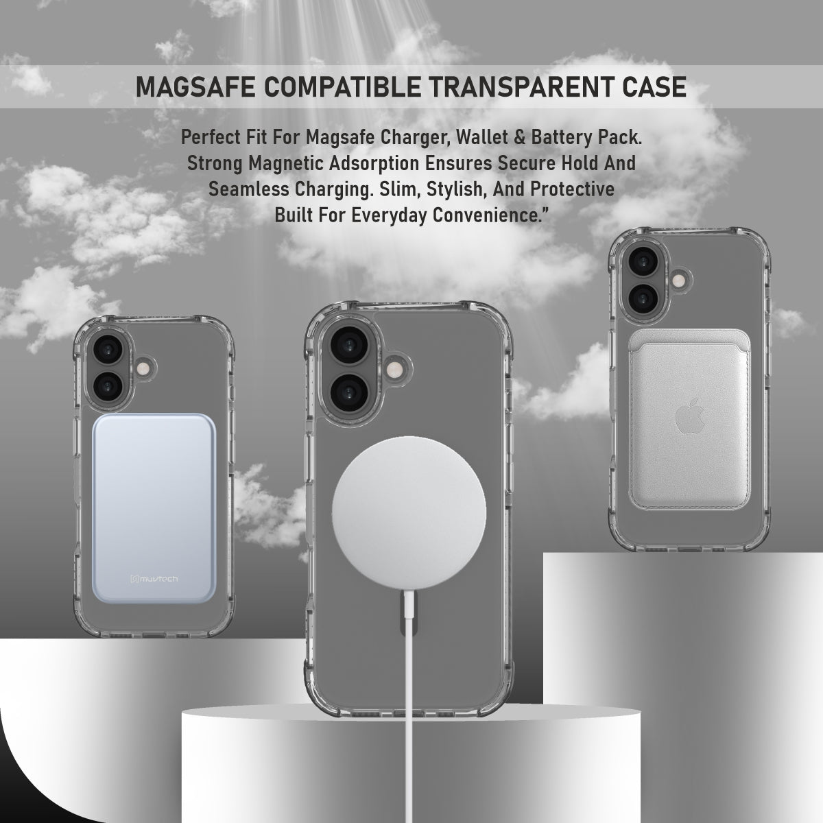 Sheild Case for iPhone 17 Anti-shock Case With Raised Corners for Protection