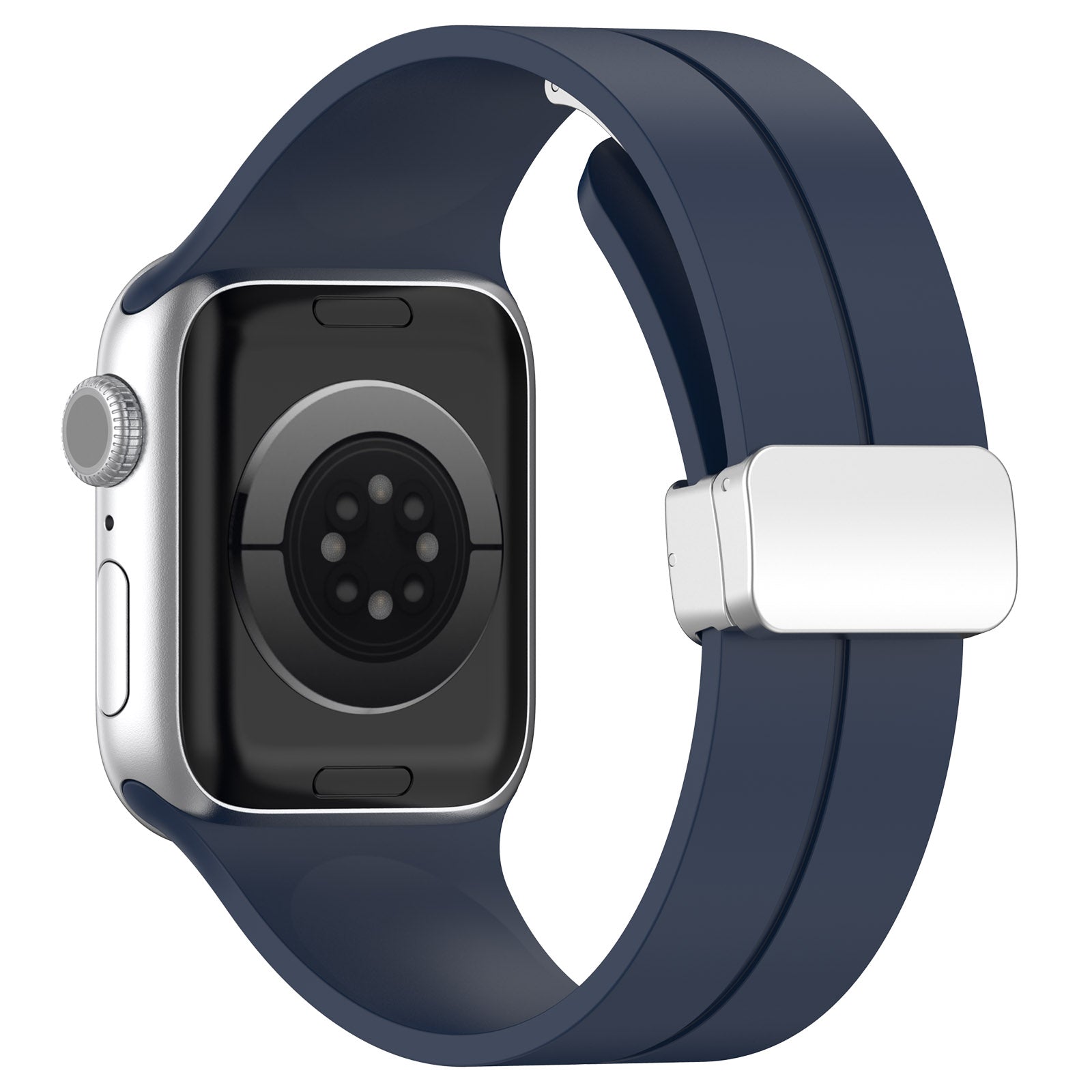 FLEXI SILICONE iWatch Strap Magnetic Buckle Strap for apple Watch 38/40/41/49/45/44/42mm