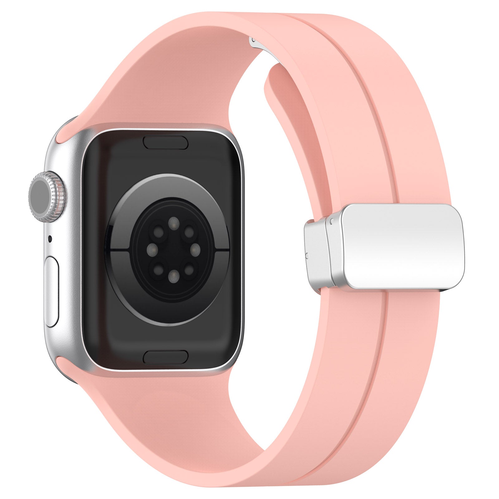 FLEXI SILICONE iWatch Strap Magnetic Buckle Strap for apple Watch 38/40/41/49/45/44/42mm