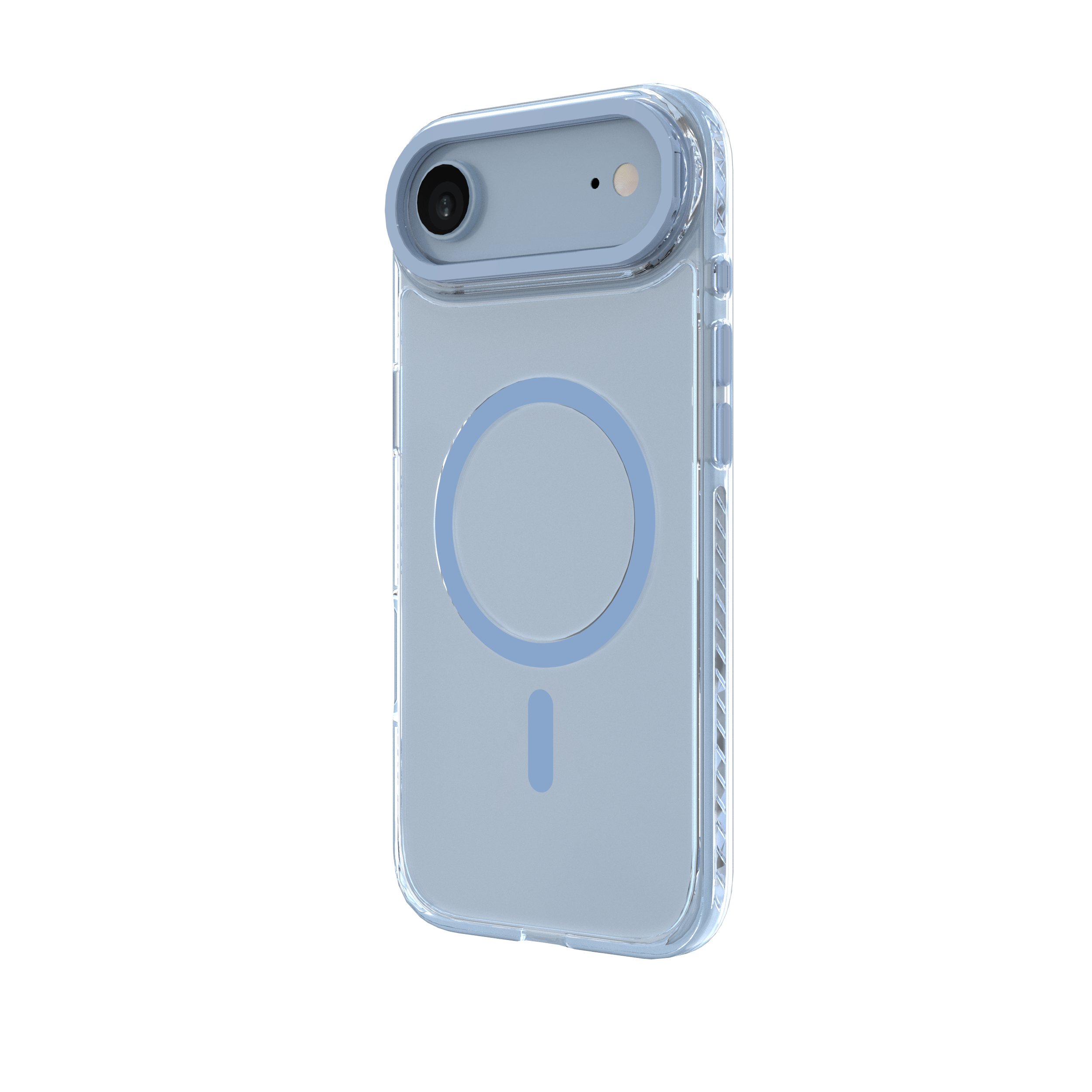 Muvtech Troy Case for iPhone 17 Series Protective Case with Metal Camera Ring and Buttons