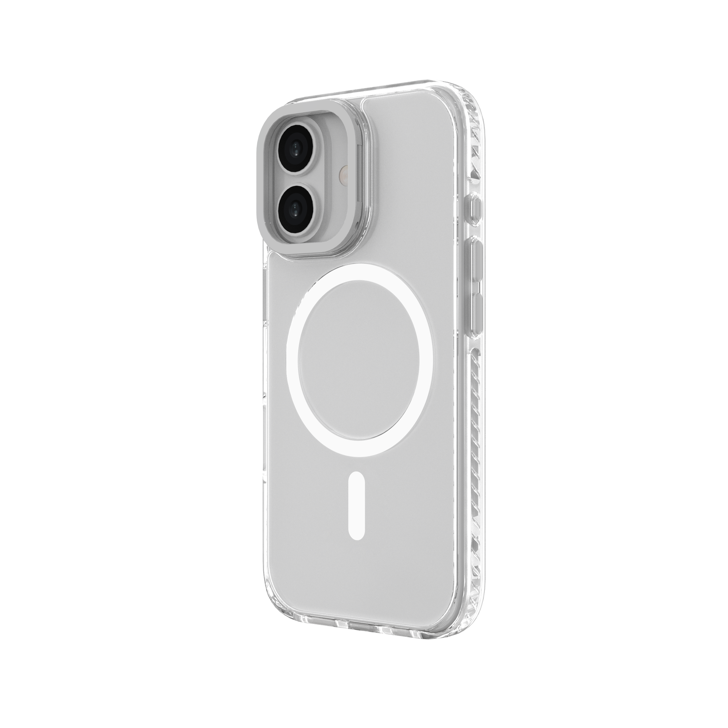 Muvtech Troy Case for iPhone 17 Series Protective Case with Metal Camera Ring and Buttons