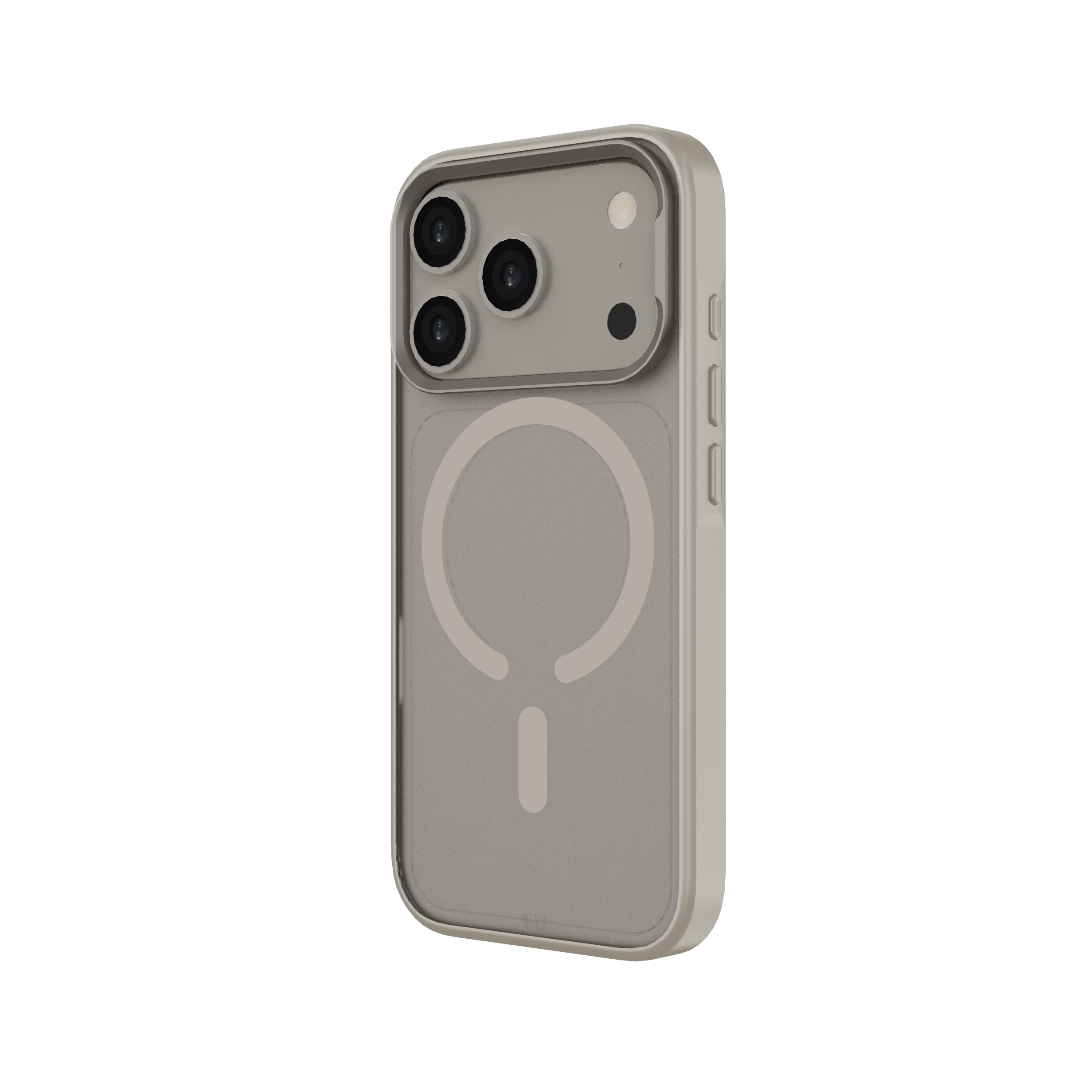 Muvtech Reno Case for iPhone 17 Series Protective Case with Metal Camera Protection Bump
