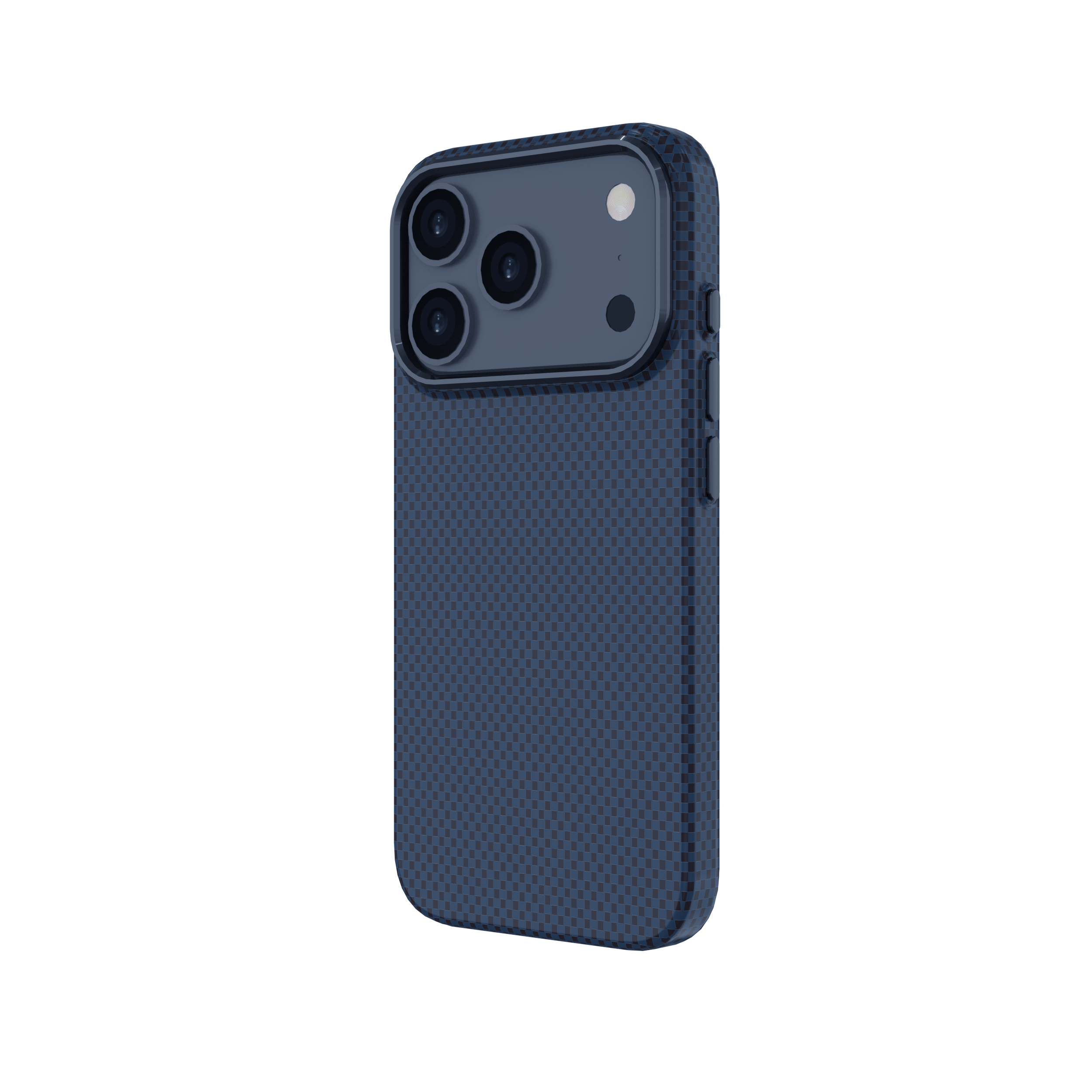 Muvtech Slim Case for iPhone 17 Series, 1.5mm PC Slim Case with Metal Camera Ring and Metal Buttons
