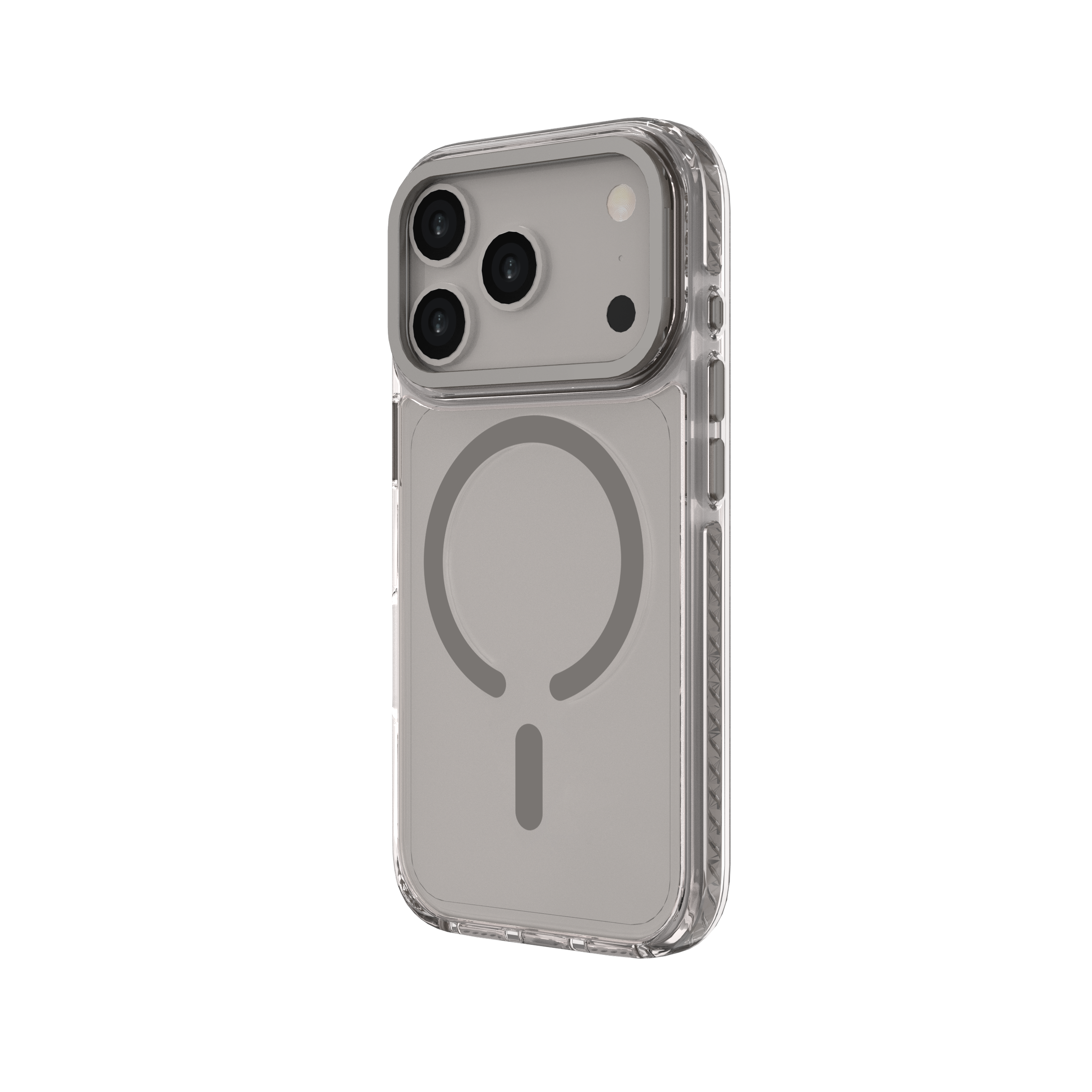 Muvtech Troy Case for iPhone 17 Series Protective Case with Metal Camera Ring and Buttons