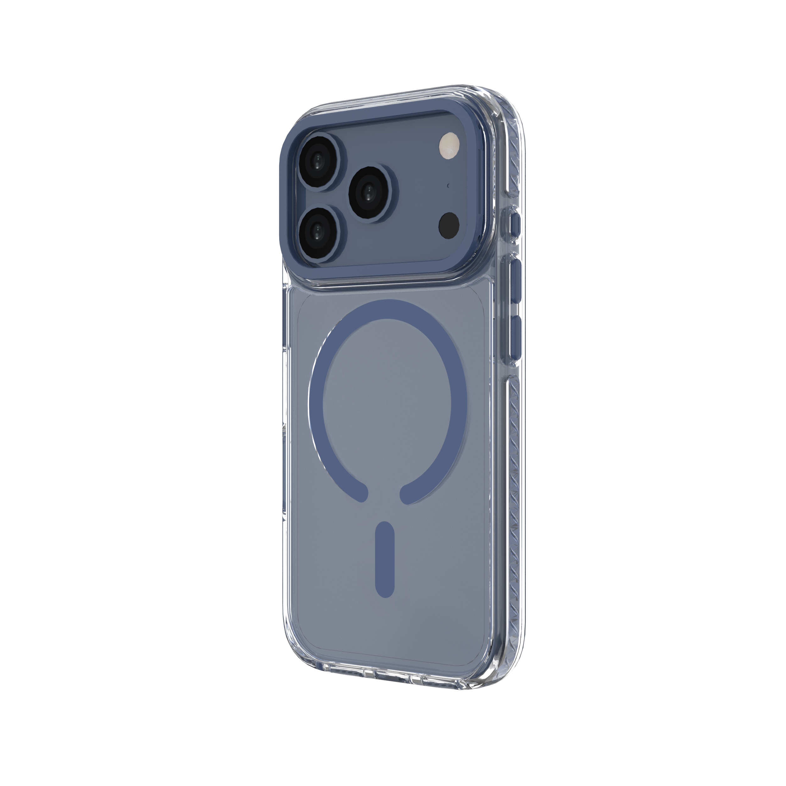 Muvtech Troy Case for iPhone 17 Series Protective Case with Metal Camera Ring and Buttons