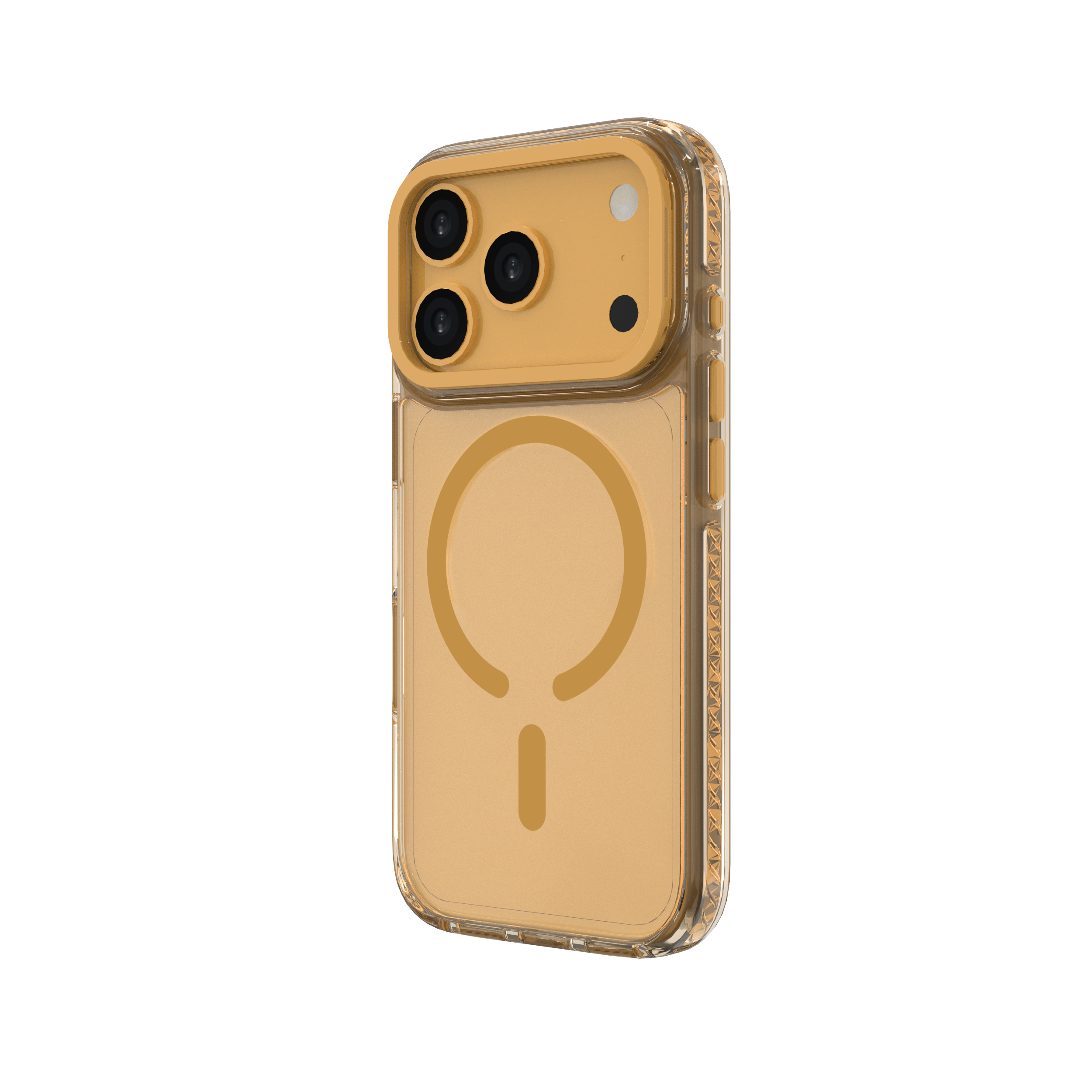 Muvtech Troy Case for iPhone 17 Series Protective Case with Metal Camera Ring and Buttons