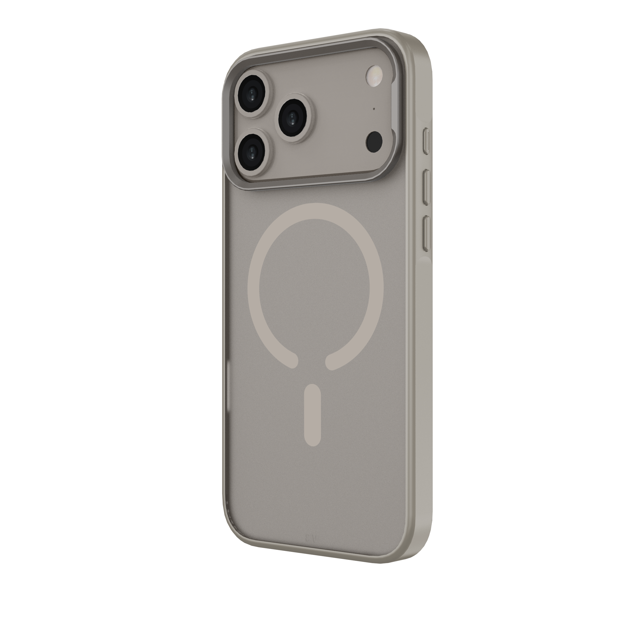 Muvtech Reno Case for iPhone 17 Series Protective Case with Metal Camera Protection Bump