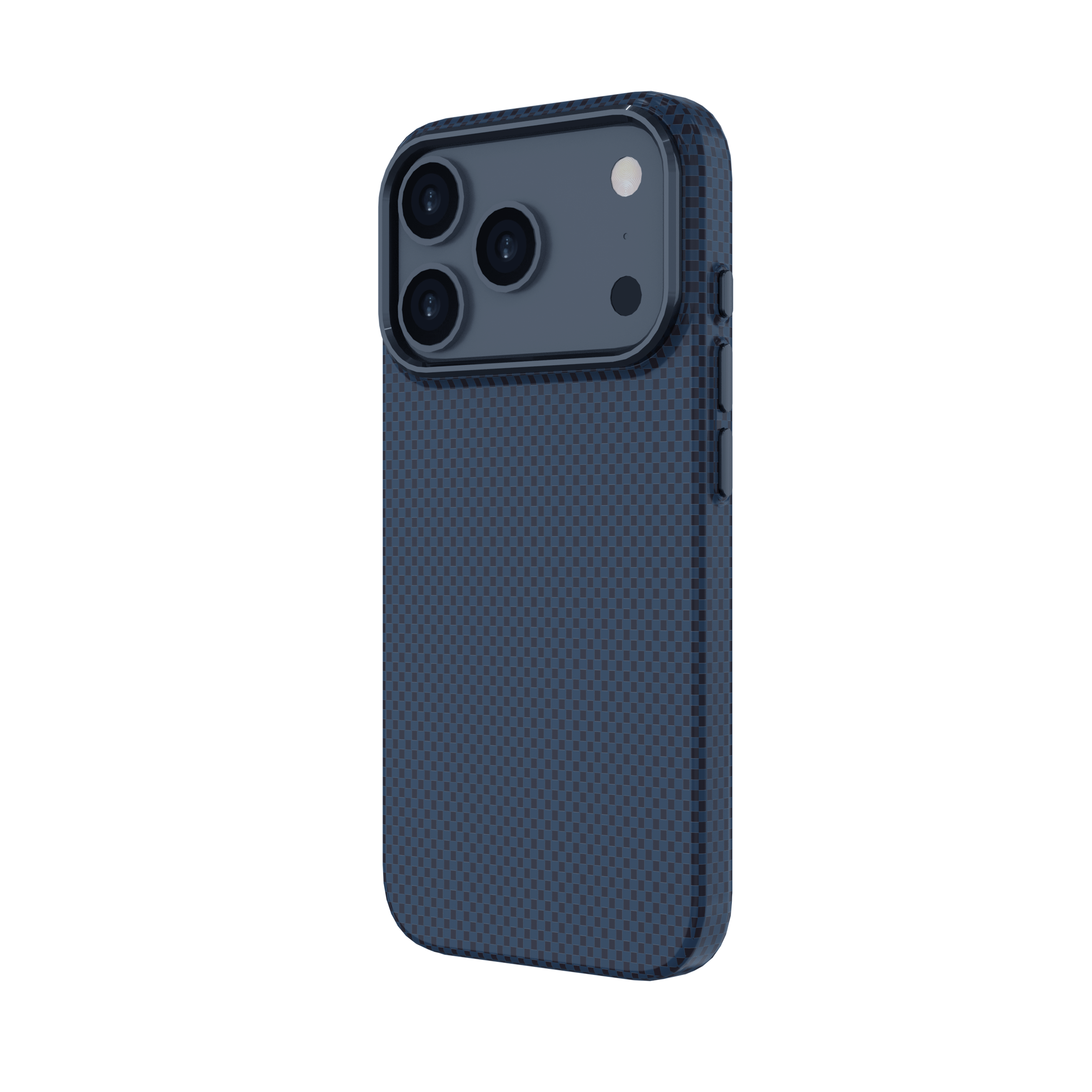Muvtech Slim Case for iPhone 17 Series, 1.5mm PC Slim Case with Metal Camera Ring and Metal Buttons