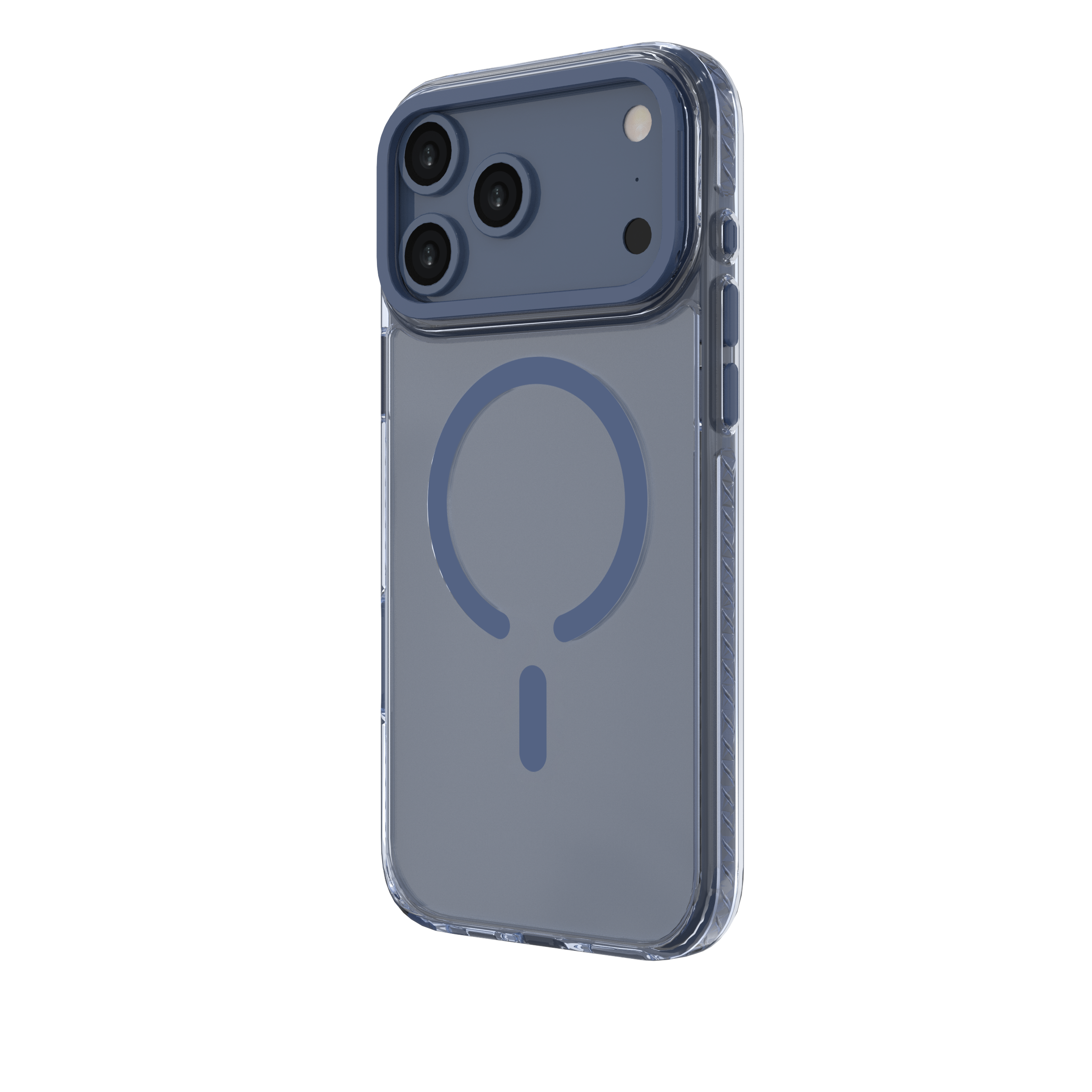 Muvtech Troy Case for iPhone 17 Series Protective Case with Metal Camera Ring and Buttons