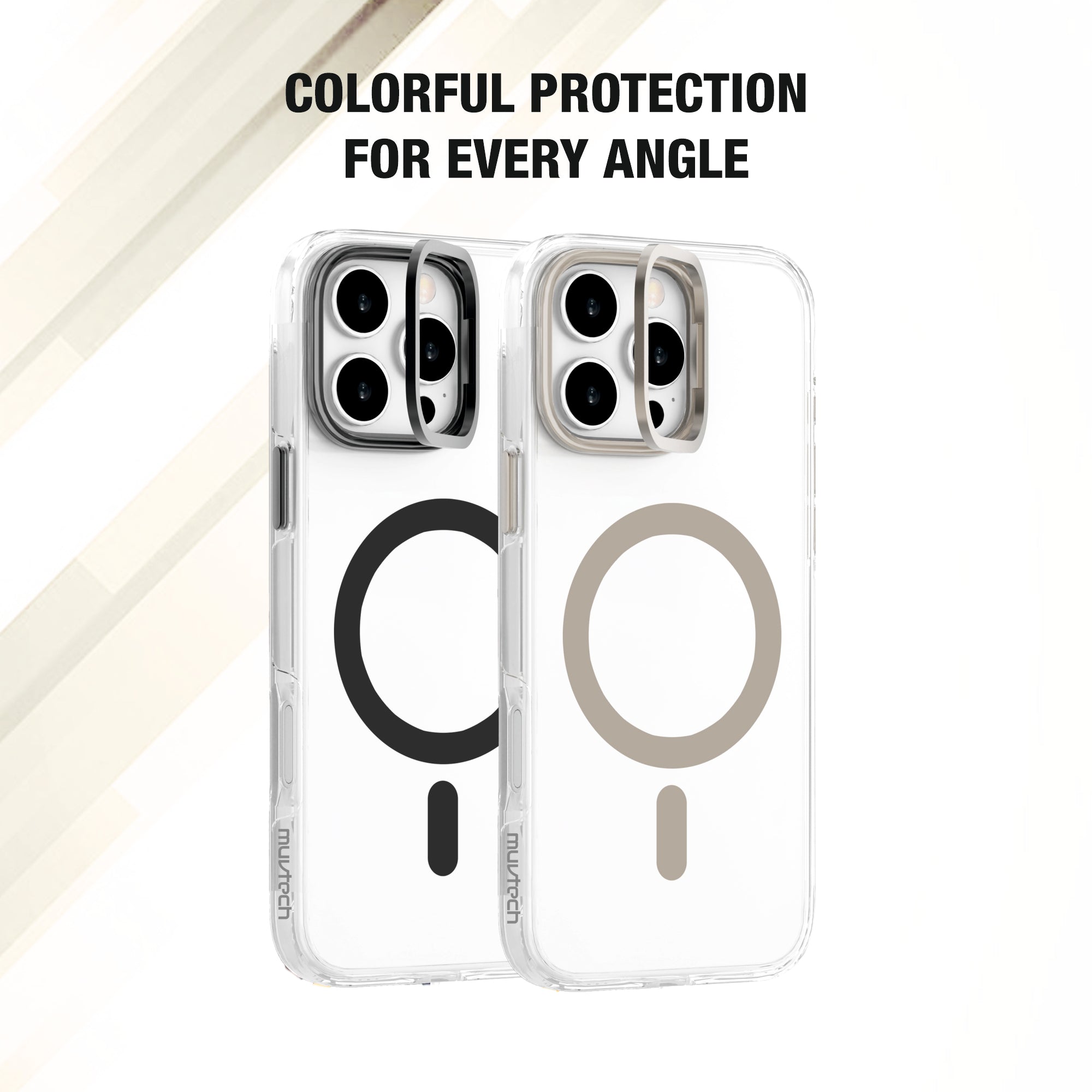 VIGO SNAP KICKSTAND Mag-Safe Compatible Case for iPhone 16 - Free Tempered Glass Worth Rs. 1599!