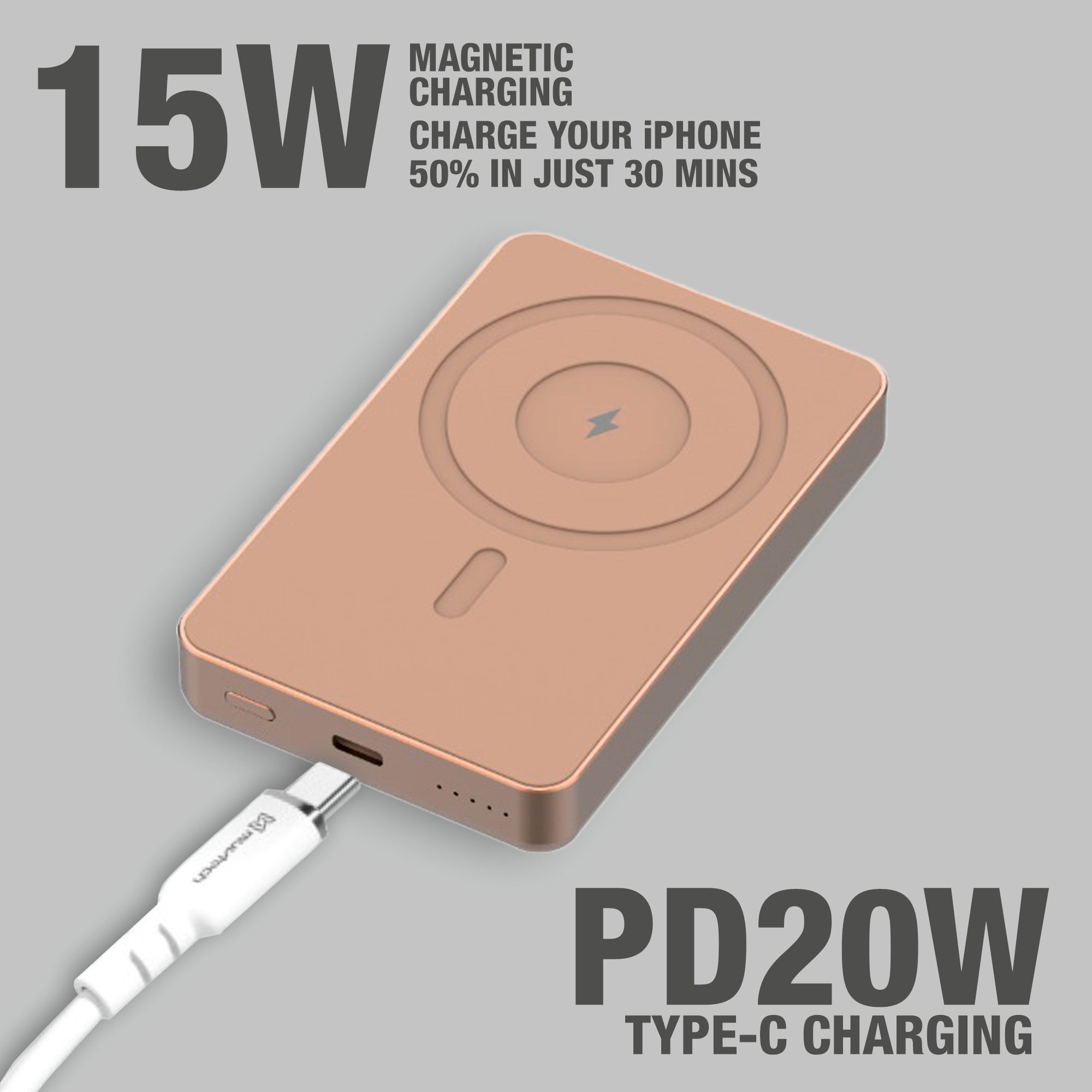Slim Pro 10000mAh Magnetic Wireless Charging Power Bank