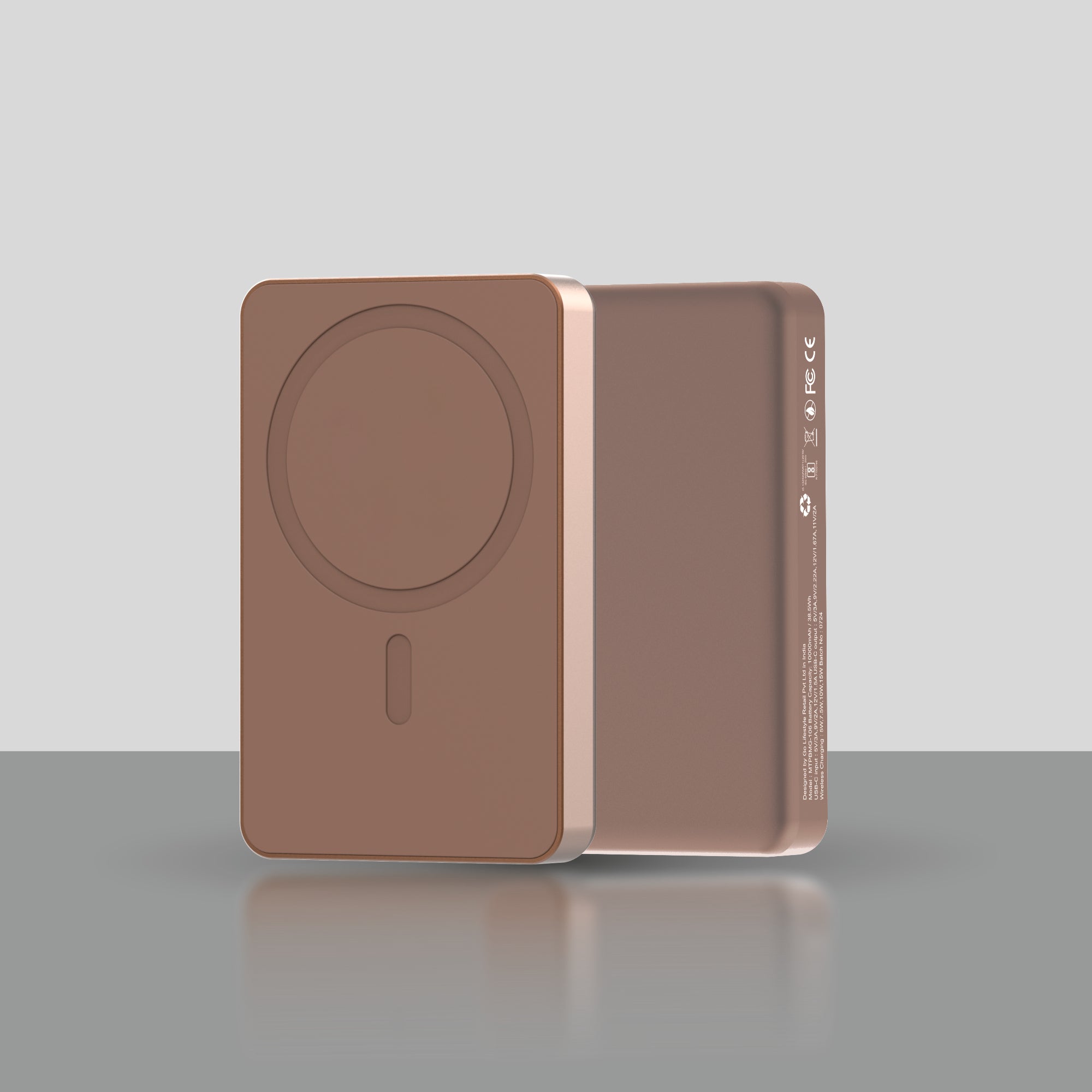 Slim 10000mAh Magnetic Wireless Charging Power Bank