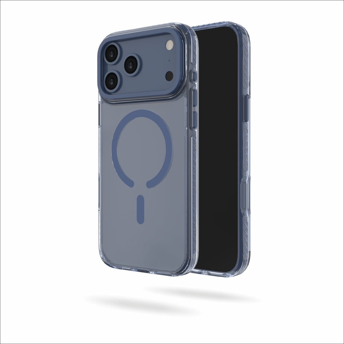Troy Case for iPhone 17 Pro / Pro Max Protective Case with Metal Camera Ring and Buttons