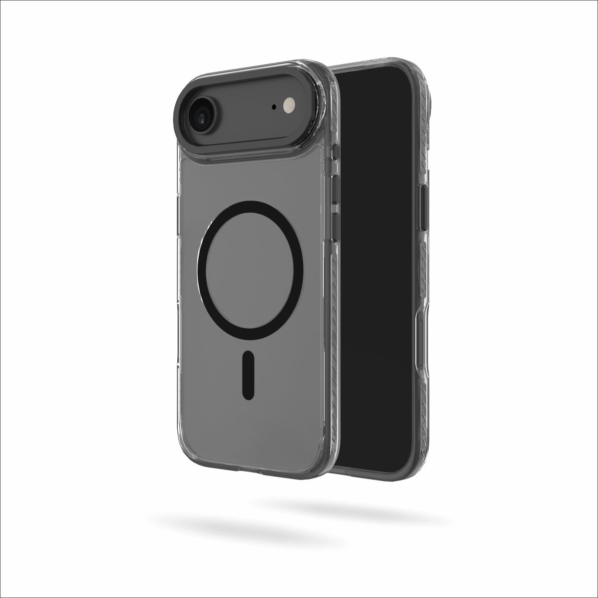 Troy Case for iPhone 17 Air Protective Case with Metal Camera Ring and Buttons