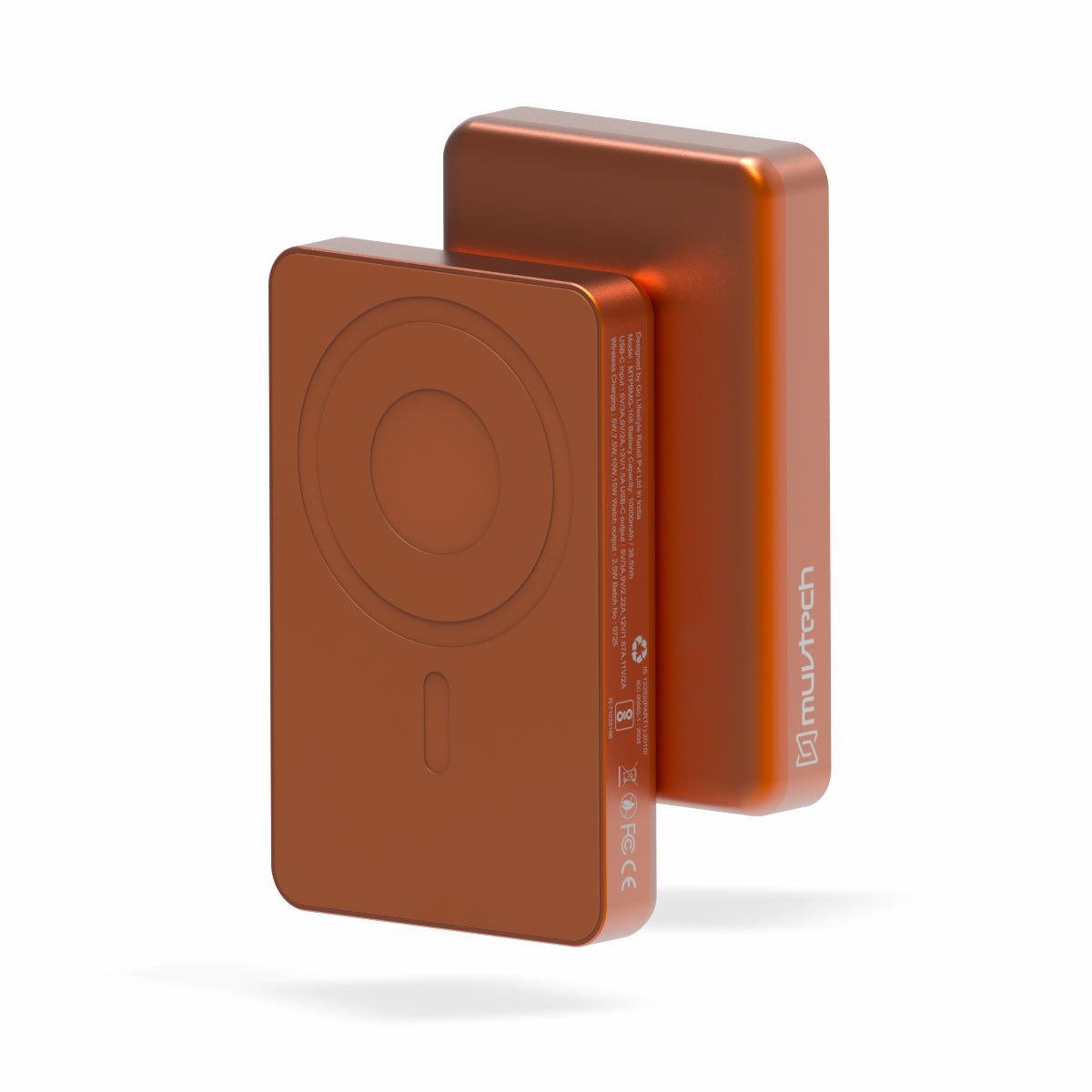 Slim 10000mAh Magnetic Wireless Charging Power Bank