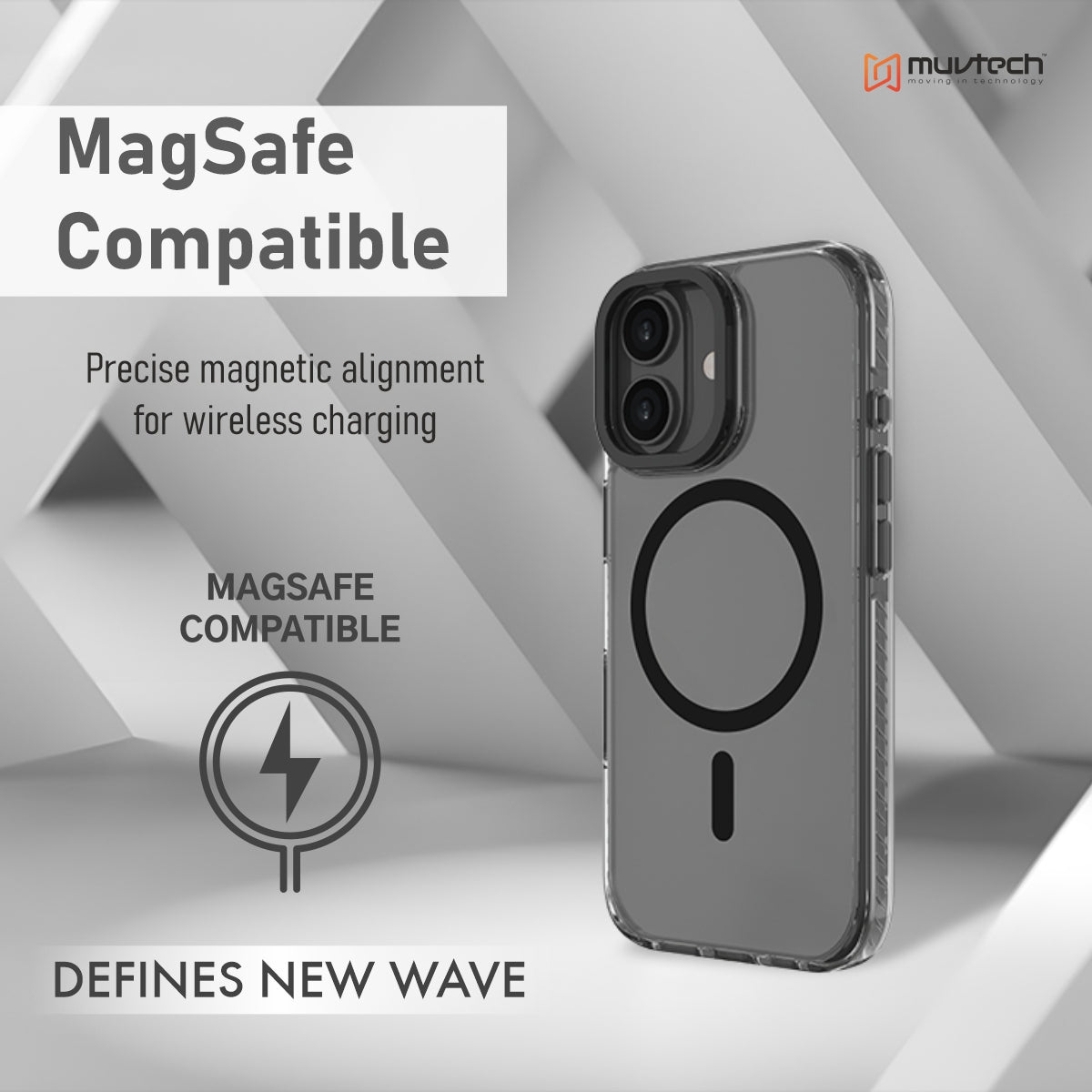 Troy Case for iPhone 17 Protective Case with Metal Camera Ring and Buttons