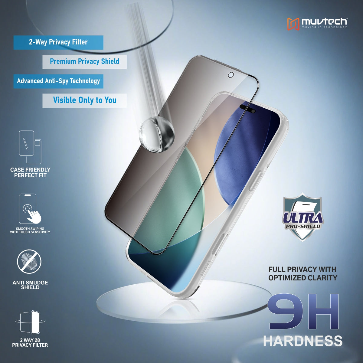 Pro Shield Privacy Glass for iPhone 17 series