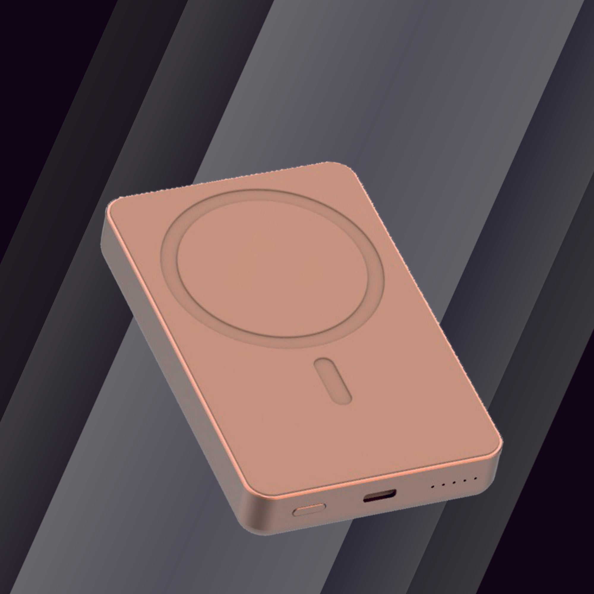 Slim 10000mAh Magnetic Wireless Charging Power Bank
