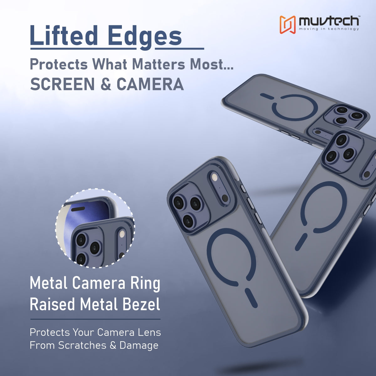 Defense Case for iPhone 17 Pro/Pro Max  Anti-shock Case with Airbags on all Corners For Ultimate Protection