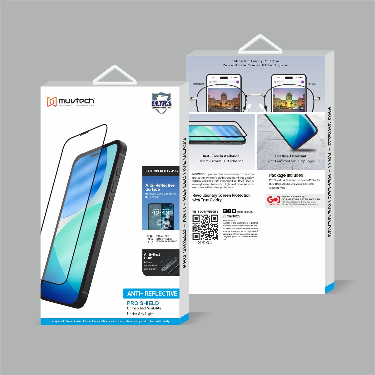 Pro Shield Anti-Reflective Glass for iPhone 17 series.